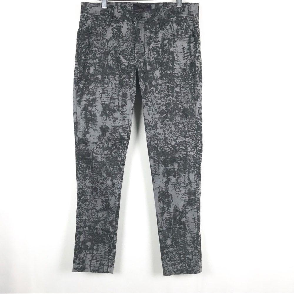 James Jean Twiggy Antique Web Jegging Size 30 Gray